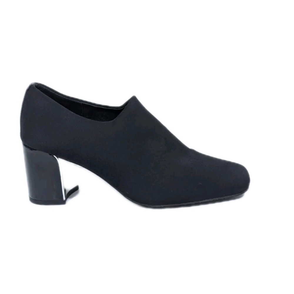 Donald Pliner Chelsie Black Bootie sz 7 Women Square Toe Pump Ankle Shootie Fall